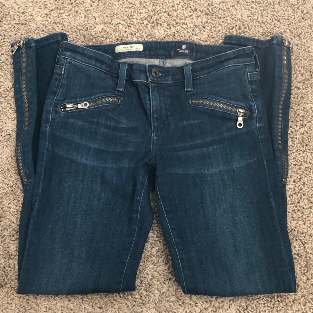 Ag Adriano Goldschmied The ZIP Skinny Zipper Jean